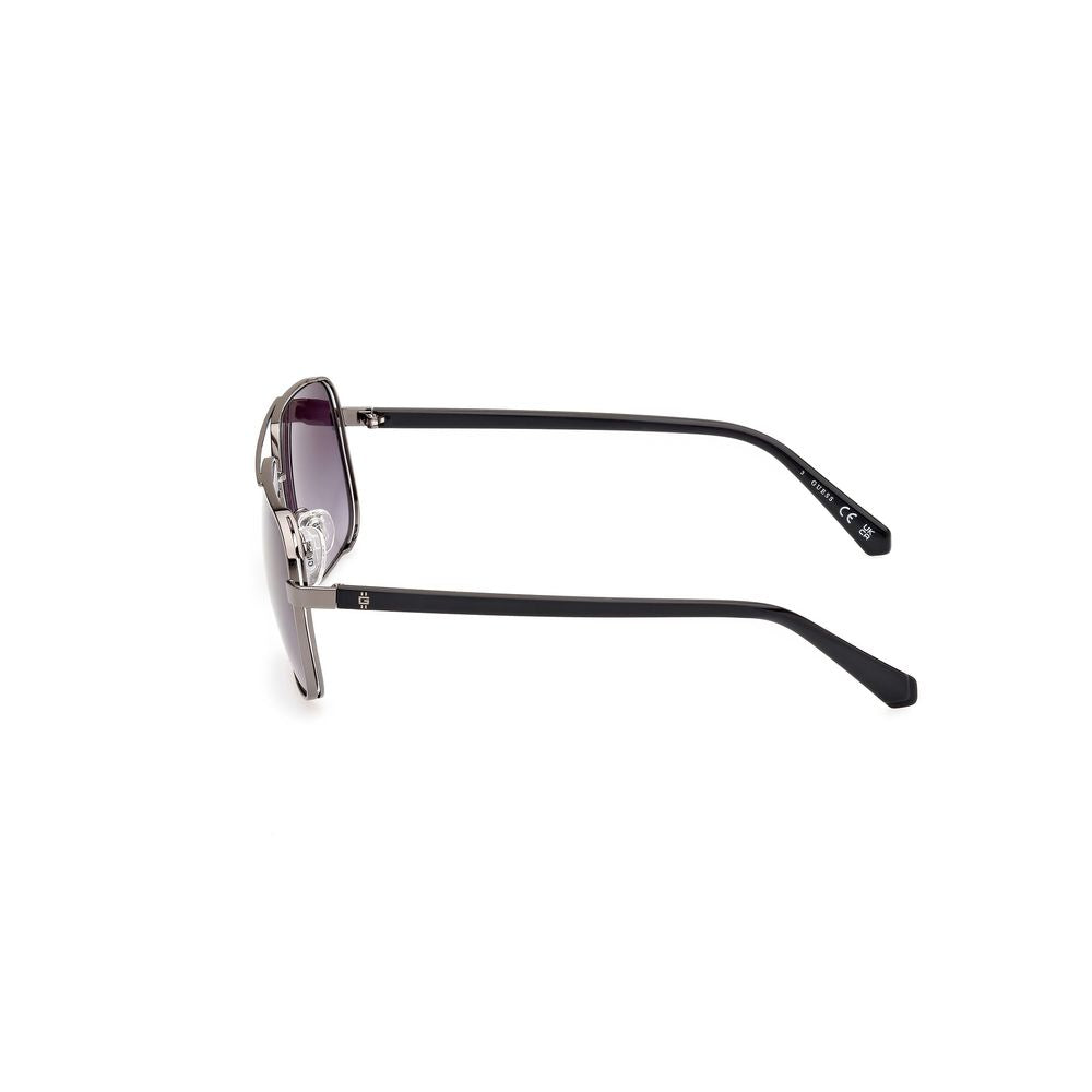 Guess Gray Metal Sunglasses Guess
