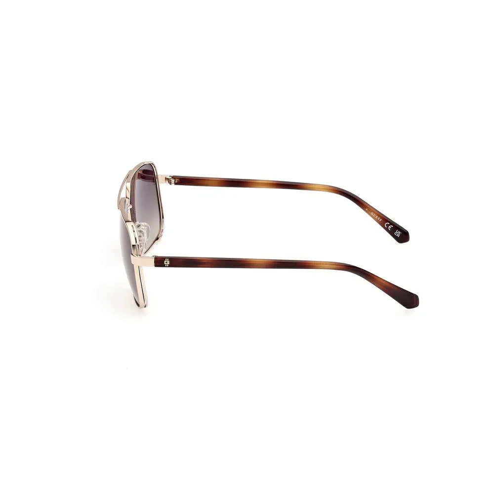 Guess Gold Metal Sunglasses - Zeiniez