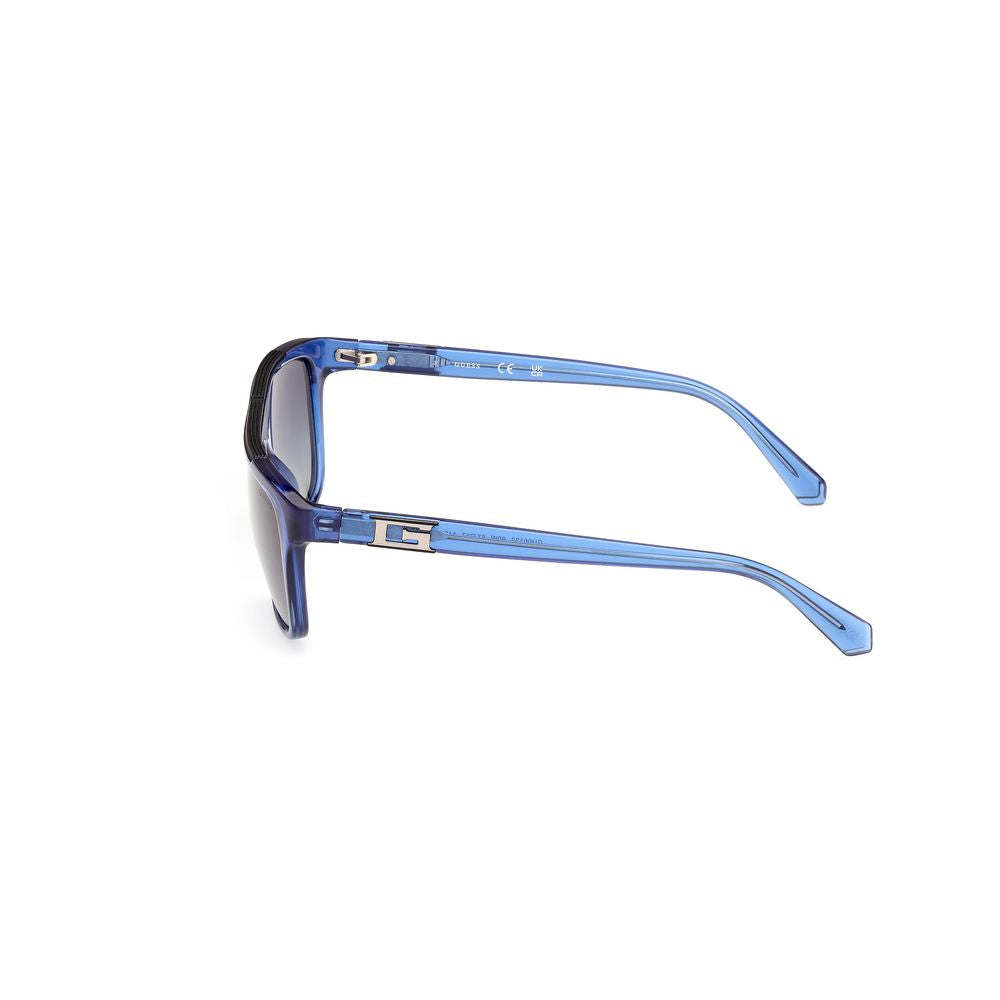 Guess Blue Resin Sunglasses Guess