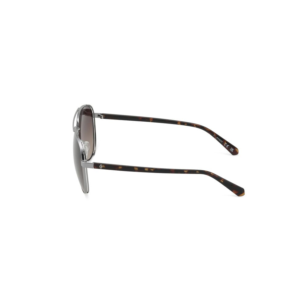 Guess Gray Metal Sunglasses Guess