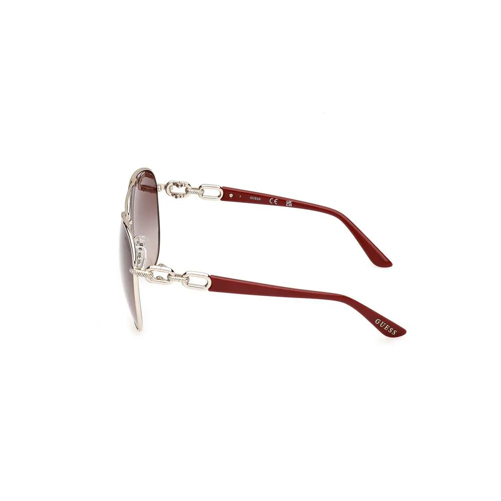 Guess Gold Metal Sunglasses - Zeiniez