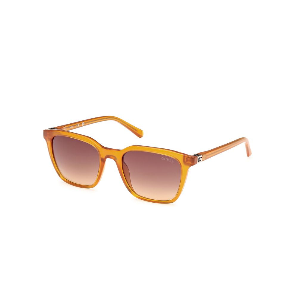 Guess Orange Resin Sunglasses Guess