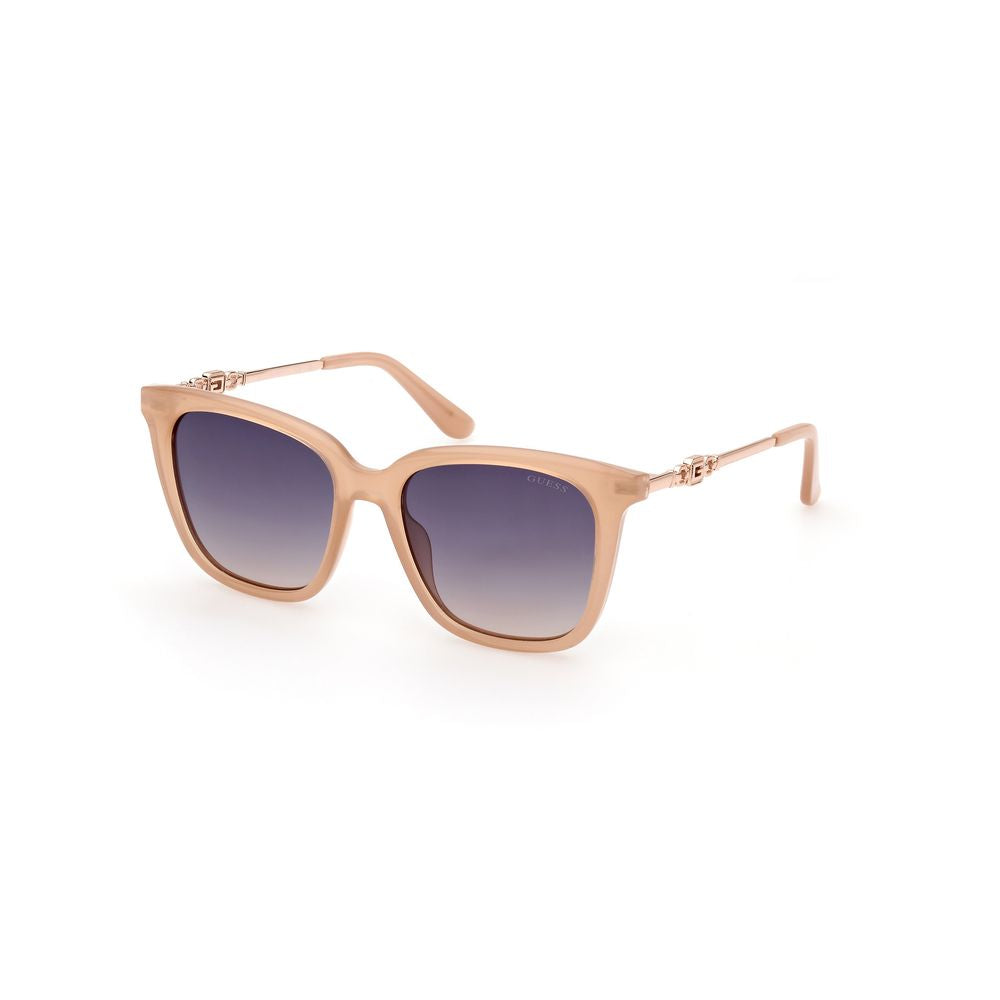 Guess Beige Resin Sunglasses Guess