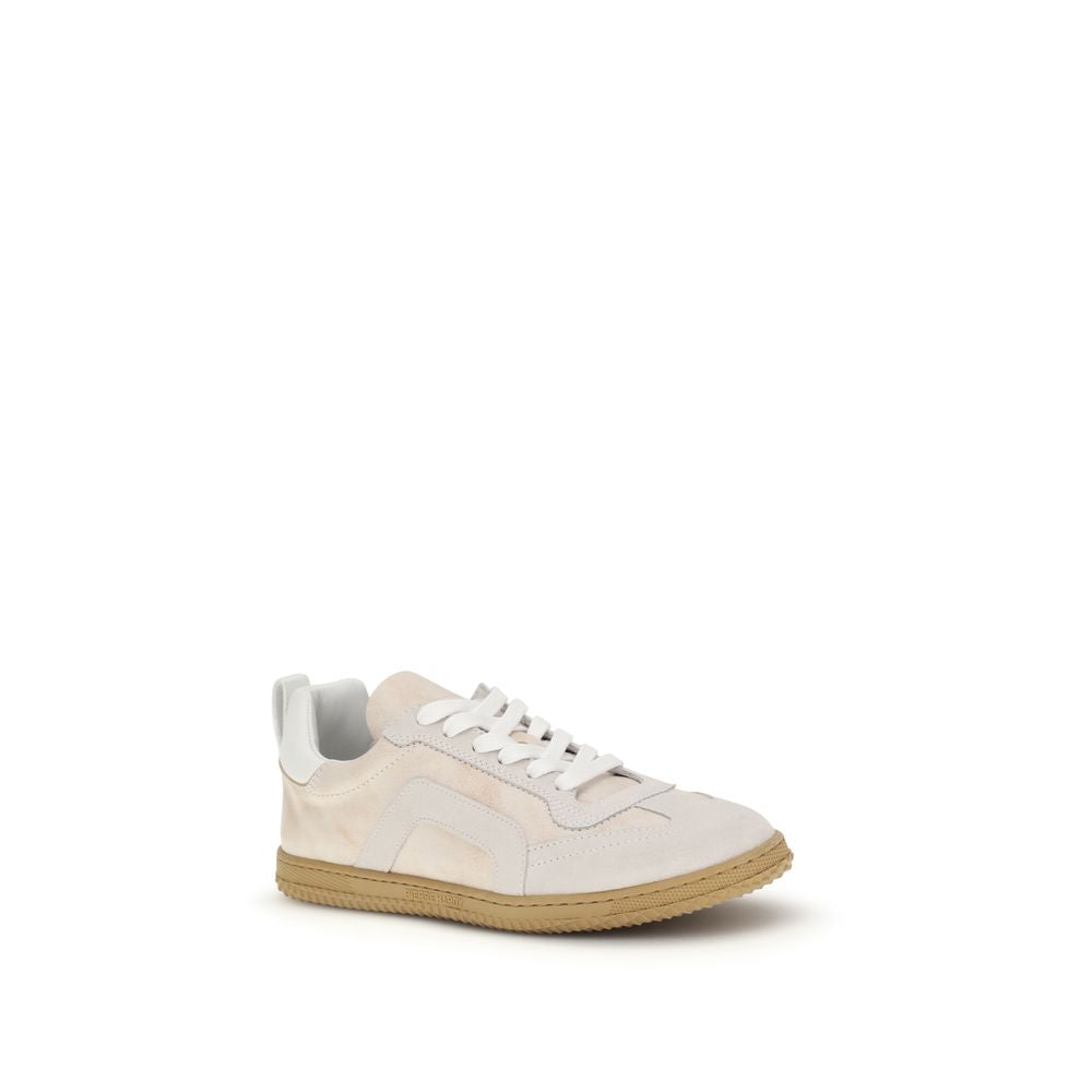 Pierre Hardy Cream Calf Leather Bos Taurus Low Top Sneakers Pierre Hardy