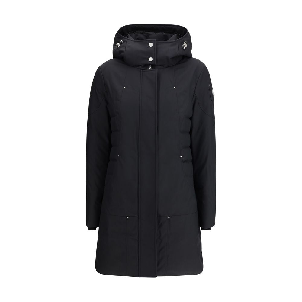 Moose Knuckles Black Polyester Parka Moose Knuckles