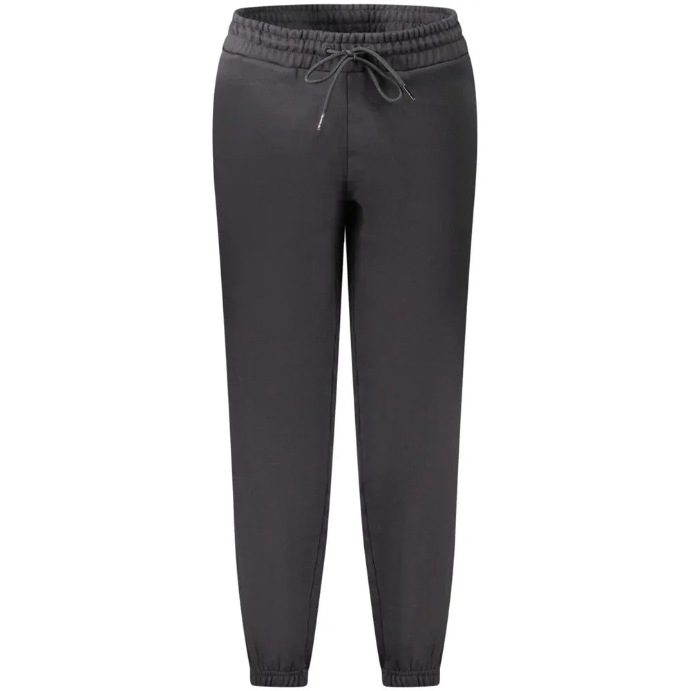 Napapijri Black Cotton Women's Sport Trouser - Zeiniez