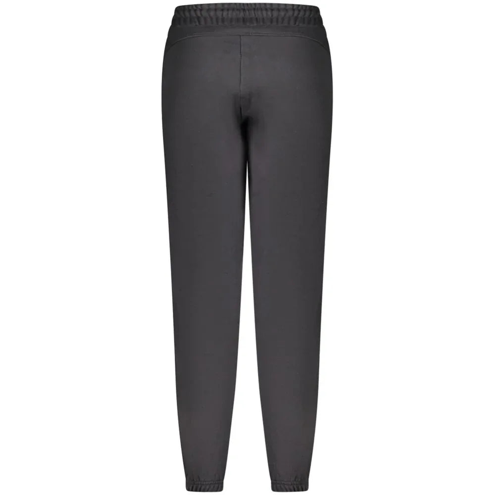 Napapijri Black Cotton Women's Sport Trouser - Zeiniez