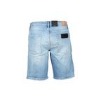 Antony Morato Blue Cotton Bermuda Shorts - Zeiniez