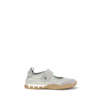 Miu Miu Gray Recycled Polyamide Ballet Flats - Zeiniez