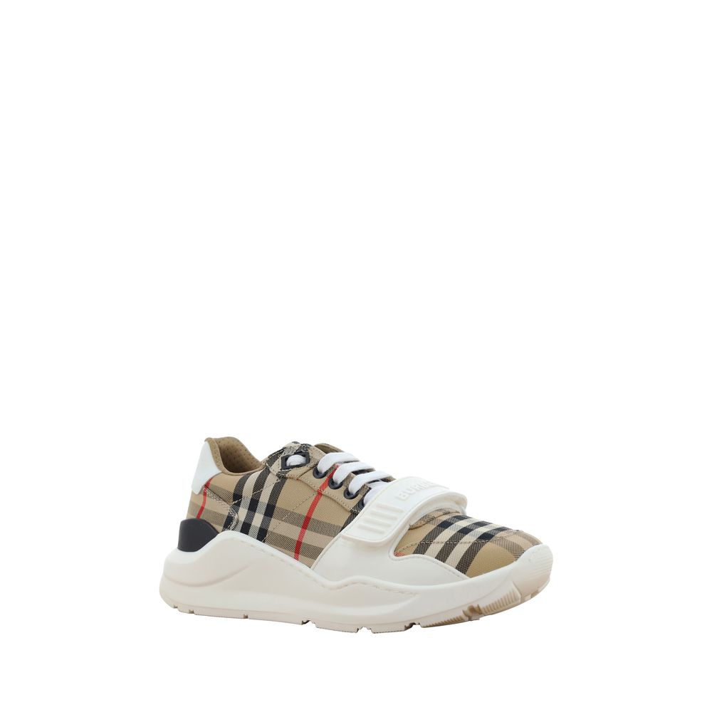 Burberry Beige Rubber Athletic Sneakers Burberry
