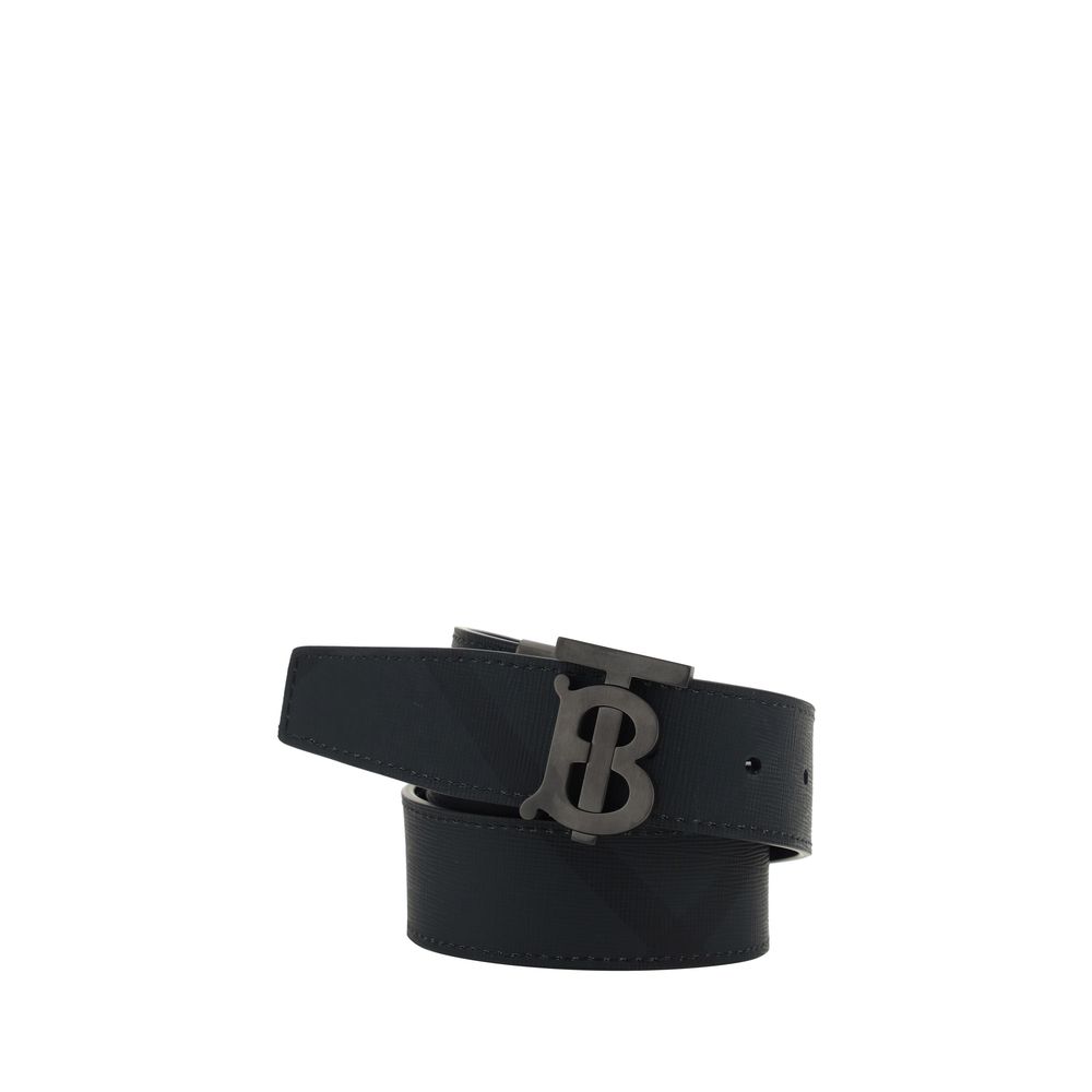 Burberry Black Polyurethane Regular Belt Burberry