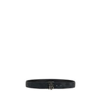 Burberry Black Polyurethane Regular Belt Burberry