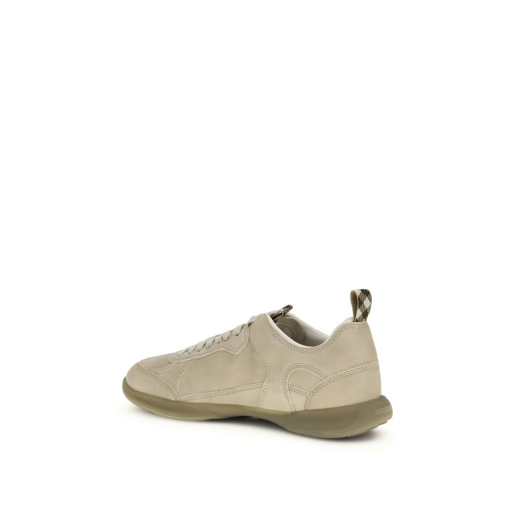 Burberry Beige Lamb Ovis Aries Aries Athletic Sneakers Burberry