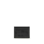 Burberry Black Calf Leather Bos Taurus Wallet Burberry