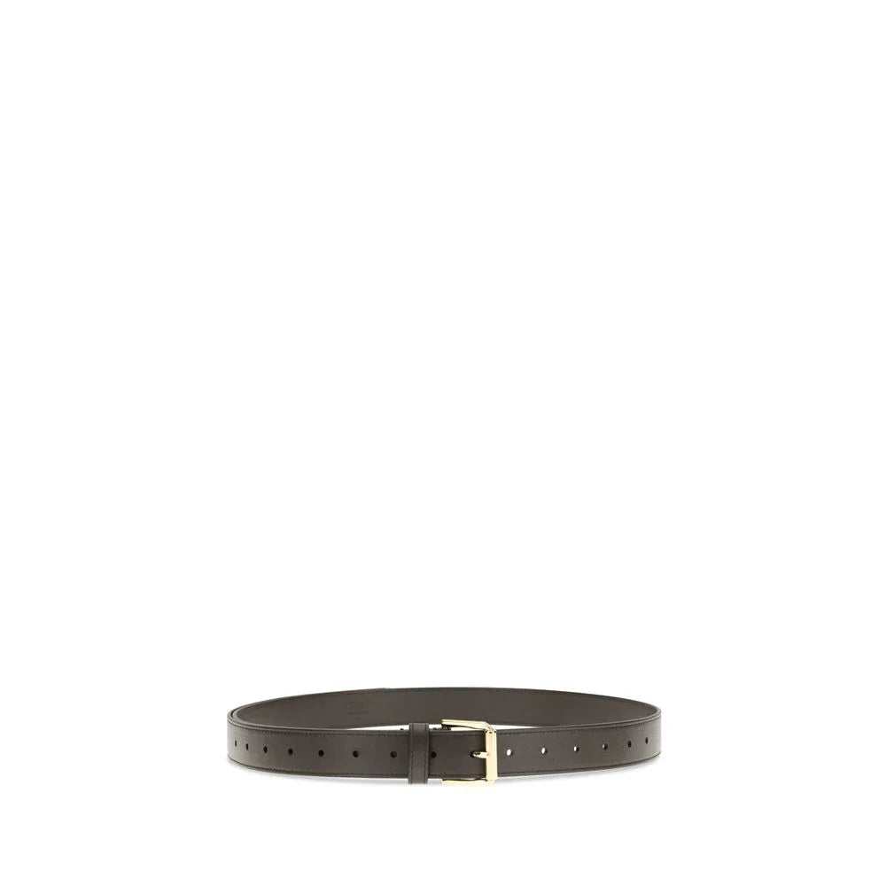 Givenchy Brown Calf Leather Bos Taurus Regular Belt - Zeiniez