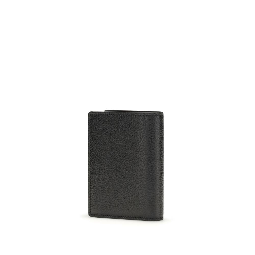 Givenchy Black Calf Leather Bos Taurus Wallet Givenchy