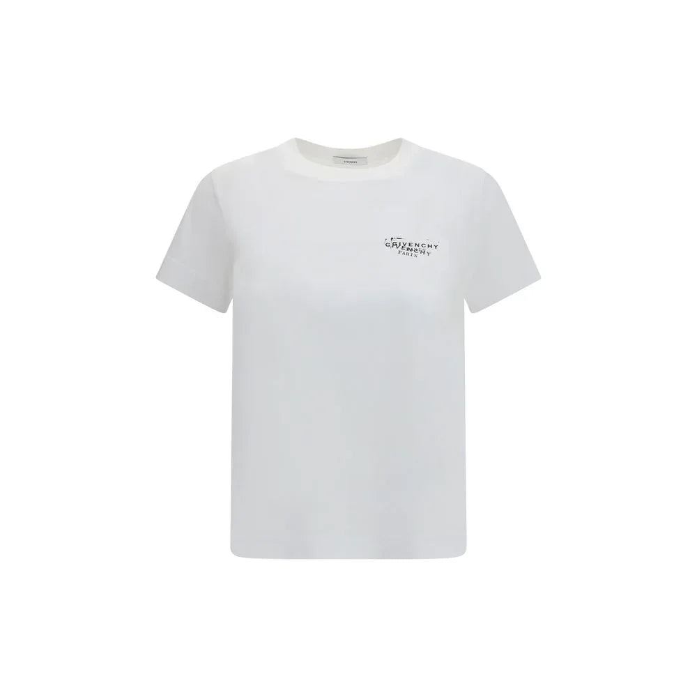 Givenchy White Cotton T-Shirt - Zeiniez