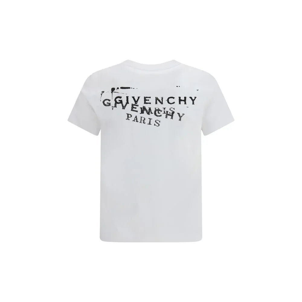 Givenchy White Cotton T-Shirt - Zeiniez