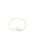 Chloé Gold Brass Thin Belt - Zeiniez