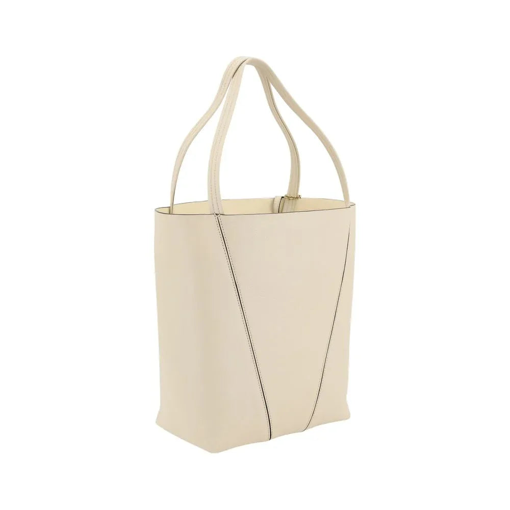 Chloé Beige Calf Leather Bos Taurus Shoulder Bag - Zeiniez