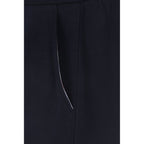 Thom Browne Blue Cotton Athletic Pants