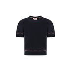 Thom Browne Black Cotton T-Shirt