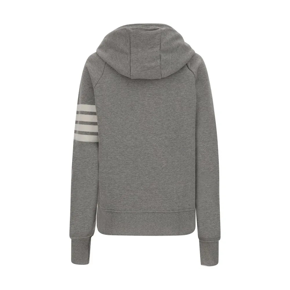 Thom Browne Gray Cotton Sweatshirt - Zeiniez