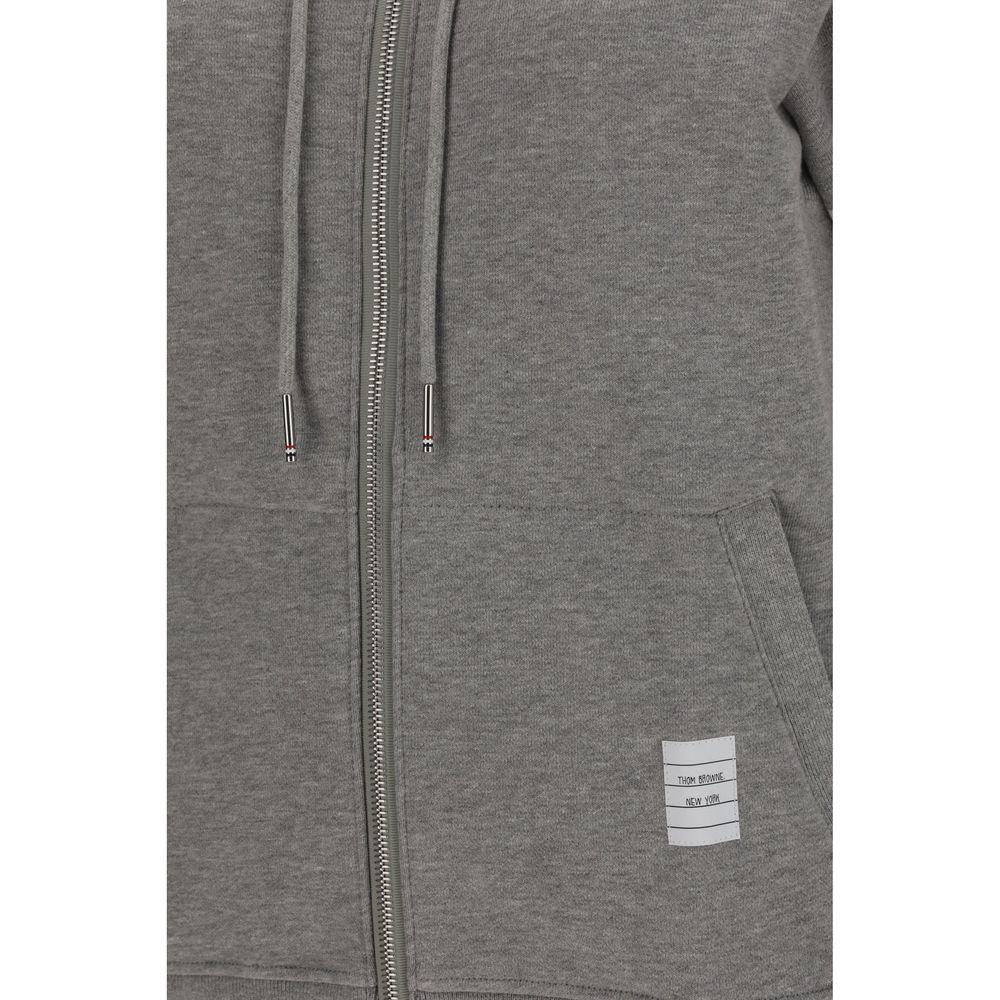 Thom Browne Gray Cotton Sweatshirt - Zeiniez