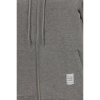 Thom Browne Gray Cotton Sweatshirt - Zeiniez