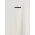 Jil Sander Beige Cotton T-Shirt - Zeiniez