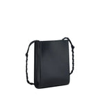 Jil Sander Black Calf Leather Bos Taurus Shoulder Bag - Zeiniez