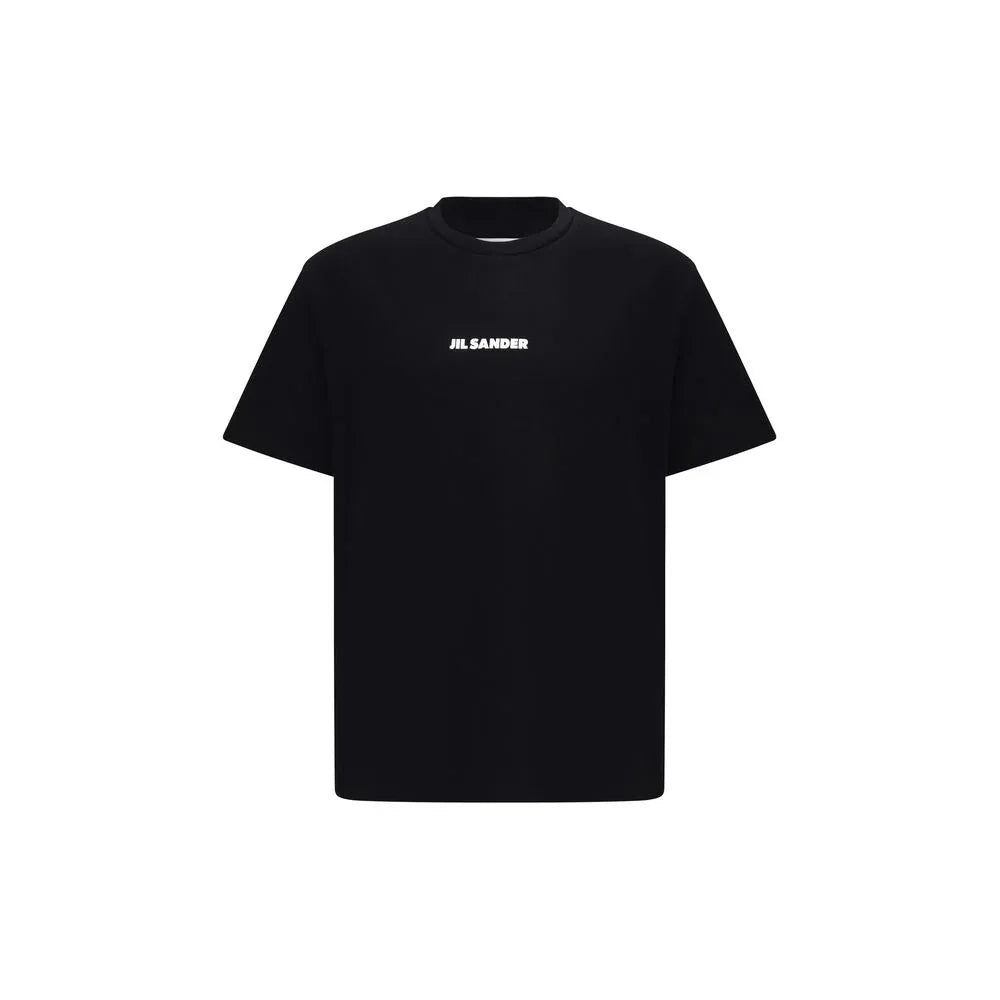 Jil Sander Black Cotton T-Shirt - Zeiniez