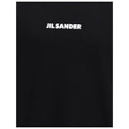 Jil Sander Black Cotton T-Shirt - Zeiniez