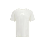 Jil Sander Beige Cotton T-Shirt - Zeiniez