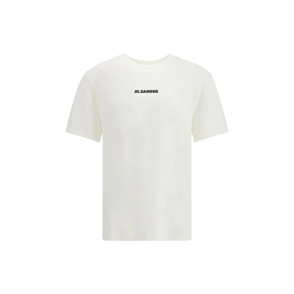 Jil Sander Beige Cotton T-Shirt - Zeiniez