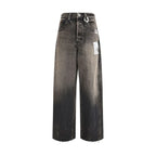 Maison Mihara Yasuhiro Black Cotton Jeans Denim - Zeiniez