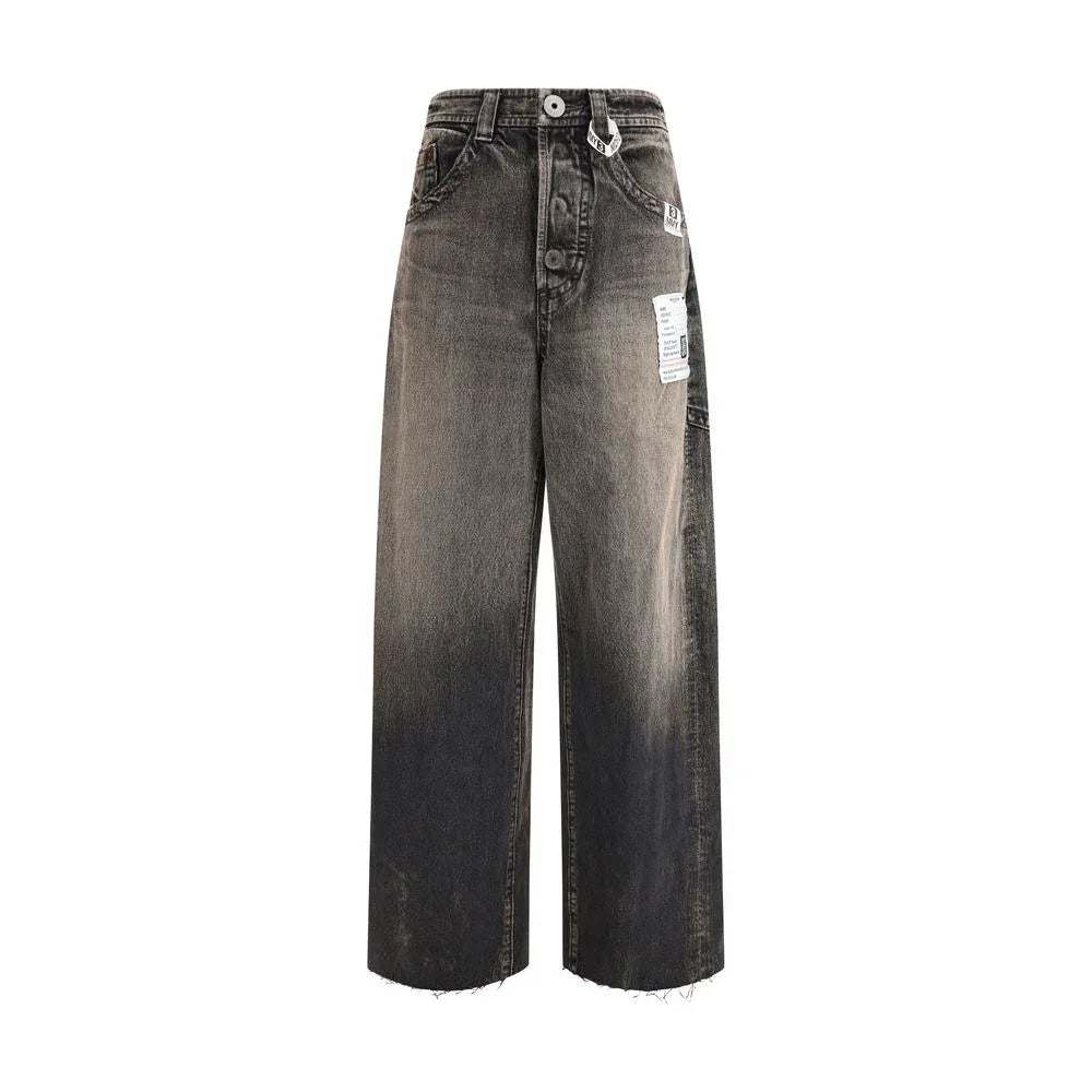 Maison Mihara Yasuhiro Black Cotton Jeans Denim - Zeiniez