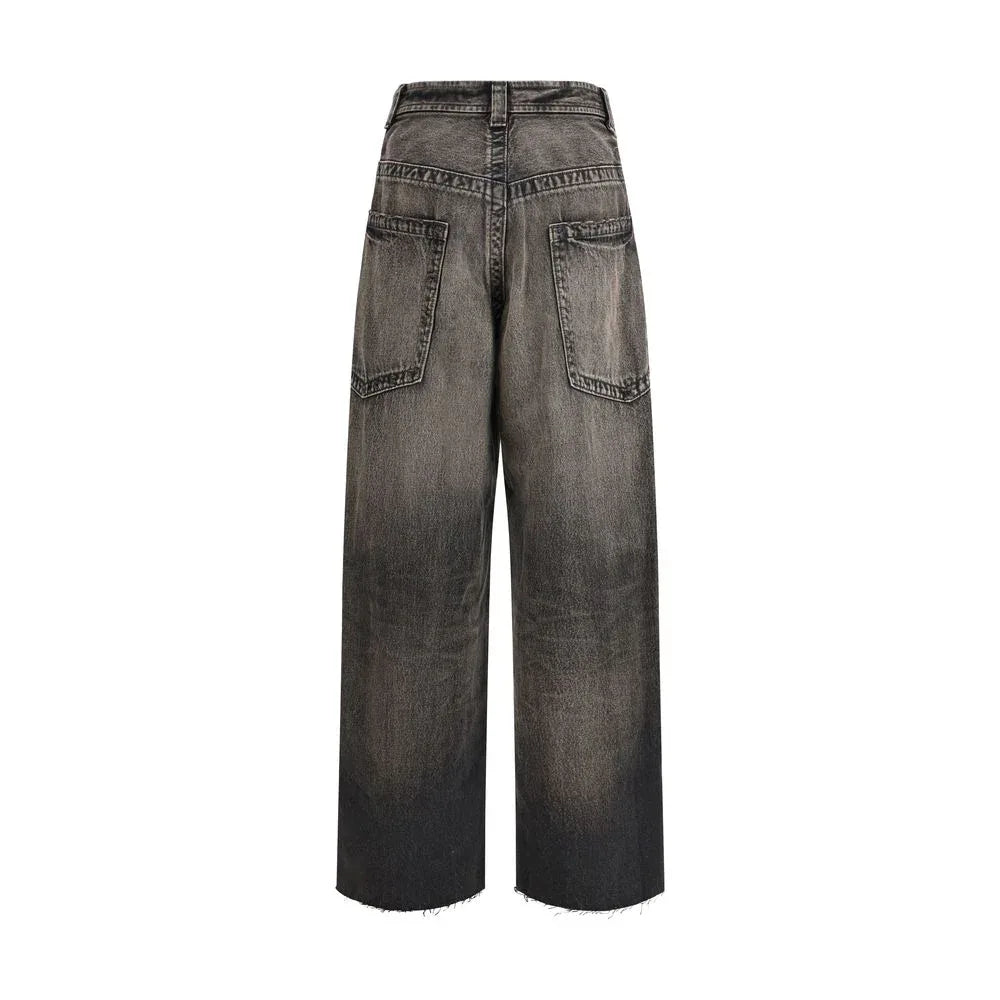 Maison Mihara Yasuhiro Black Cotton Jeans Denim - Zeiniez