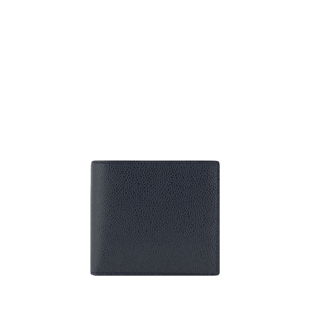 Thom Browne Blue Calf Leather Bos Taurus Wallet Thom Browne