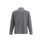 Thom Browne Gray Cotton Polo Shirt