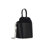 Maison Margiela Black Calf Leather Bos Taurus Shoulder Bag - Zeiniez