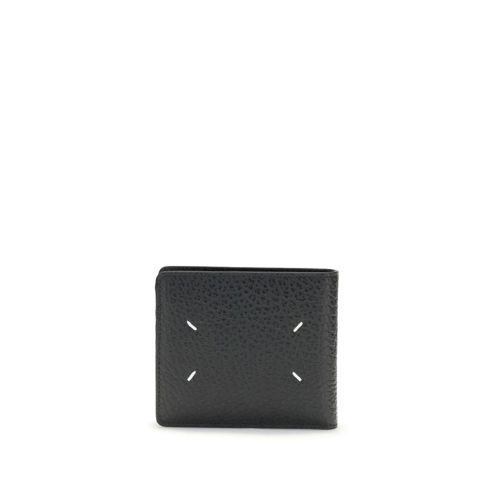 Margiela Black Calf Leather Bos Taurus Wallet Margiela
