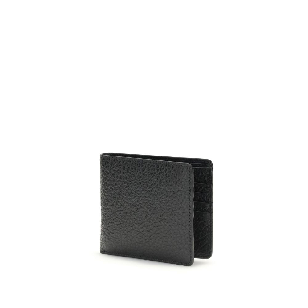 Margiela Black Calf Leather Bos Taurus Wallet Margiela