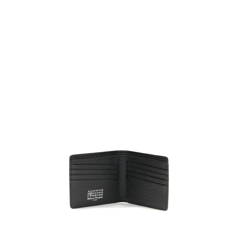 Margiela Black Calf Leather Bos Taurus Wallet Margiela