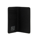 Margiela Black Calf Leather Bos Taurus Wallet Margiela