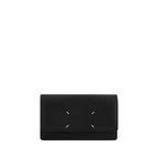 Margiela Black Calf Leather Bos Taurus Wallet Margiela