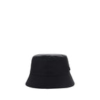 Prada Black Polyamide Bucket Hat - Zeiniez