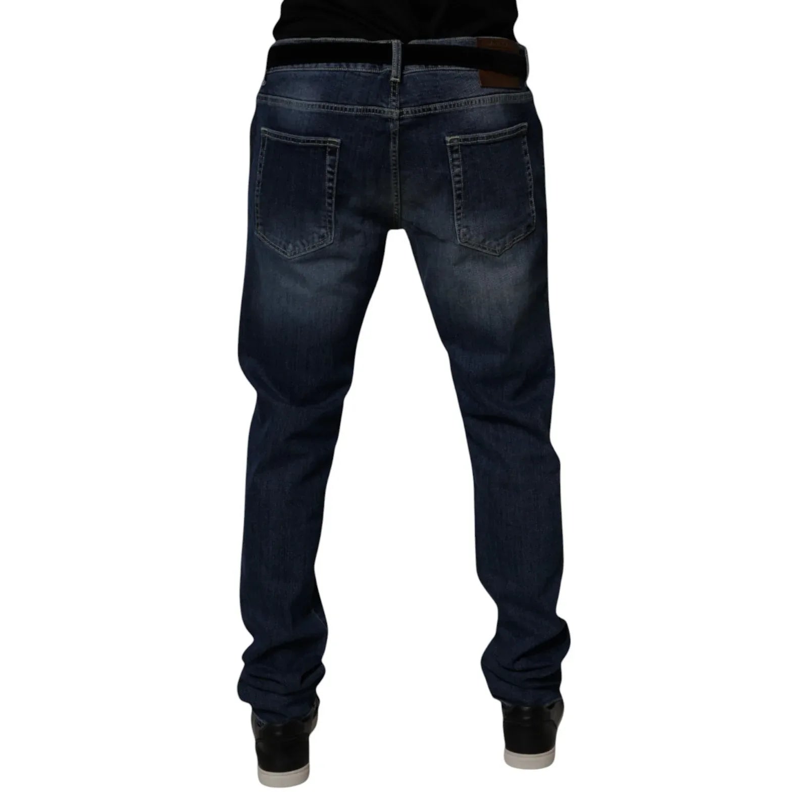 Dolce & Gabbana Blue Washed Cotton Stretch SkinnyDenim Jeans - Zeiniez