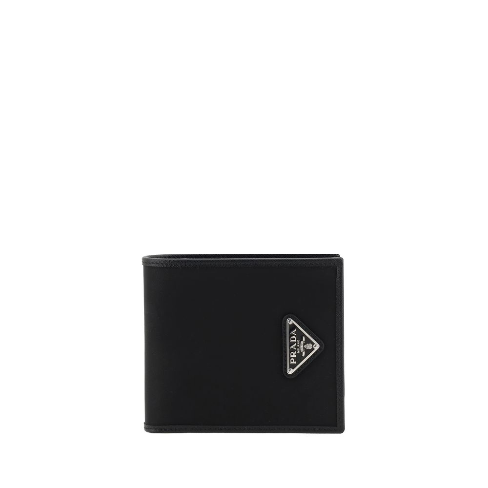 Prada Black Nylon Wallet Prada