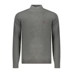 Norway 1963 Gray Wool Men Sweater